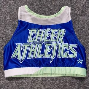 Cheer Athletics Empower-Mint Practice Wear Bra by Rebel Athletic Adult Small